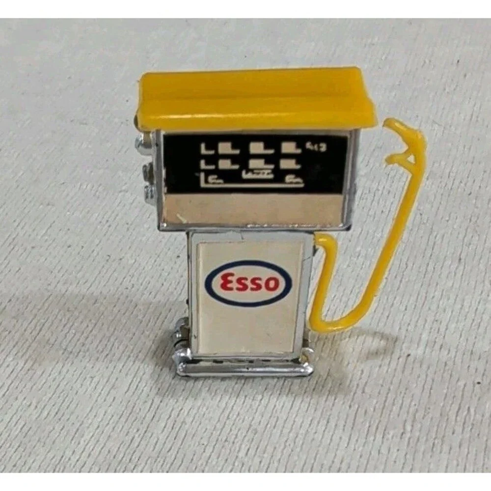 Vintage Esso Toy 2 Inch Gas Pump Hong Kong